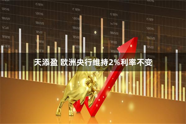 天添盈 欧洲央行维持2%利率不变